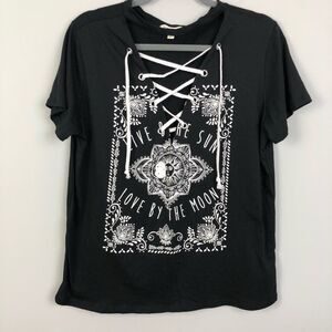 Moonchild Black SS Tee